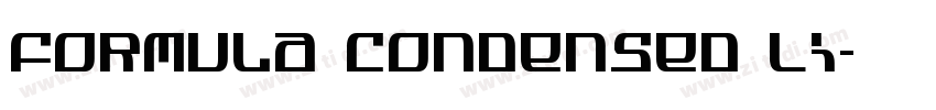 Formula Condensed Li字体转换